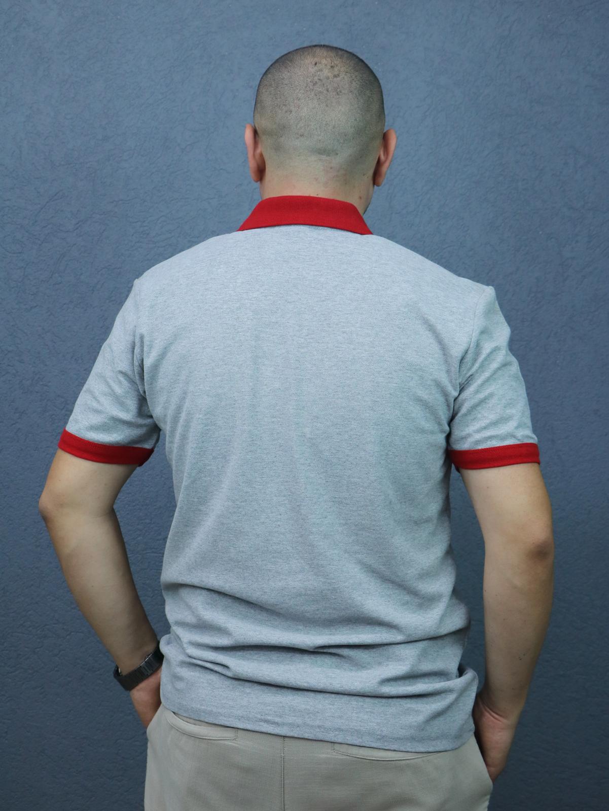 Polo Yaka T-Shirt Kelebek Model Lacoste - Resim 2