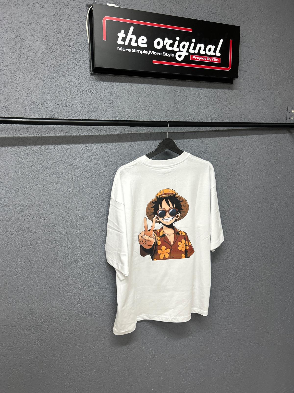 DTF Baskılı Oversize T-Shirt – Anime