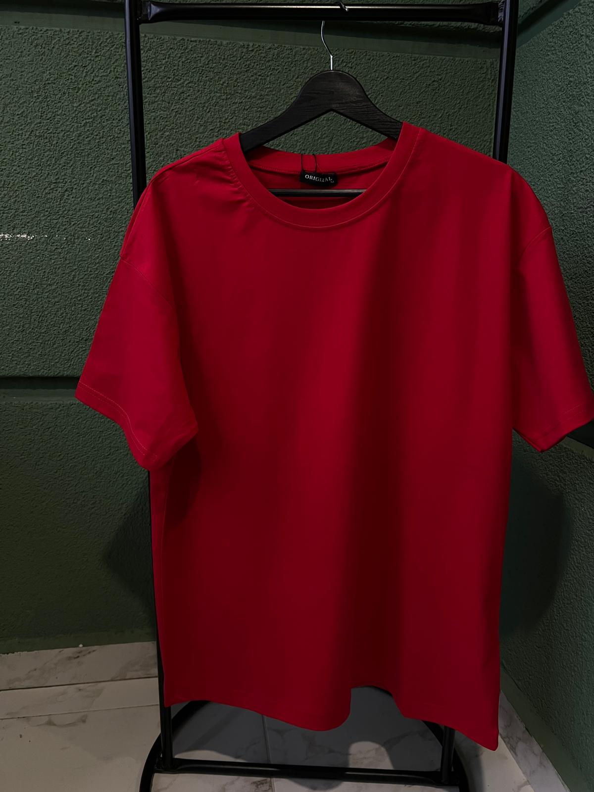 Over Size T-Shirt Kırmızı